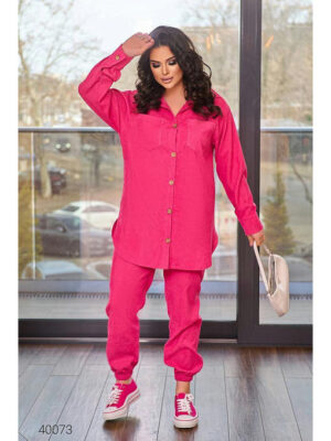 Костюм женский вельветовый