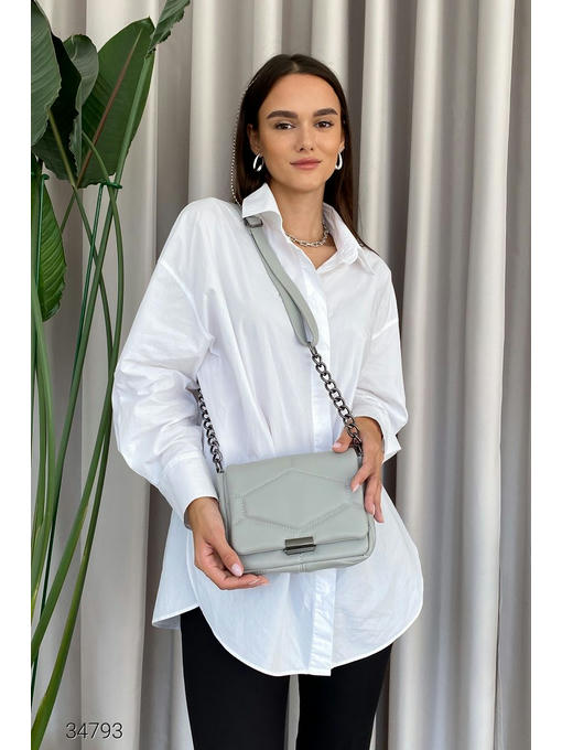 Стеганная сумка через плечо — изображение 4