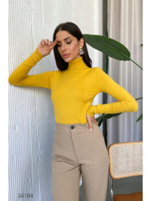 Водолазка с воротом с отворотом