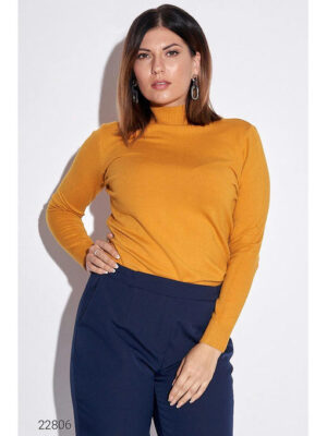 Водолазка с воротом-стойкой