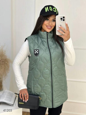 Жилет женский стеганый