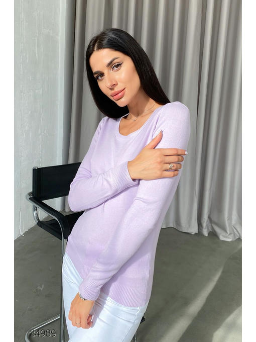 Джемпер с круглым вырезом — изображение 2