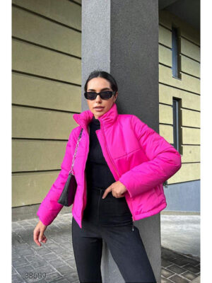 Куртка стеганая укороченная