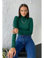 Водолазка с воротом с отворотом