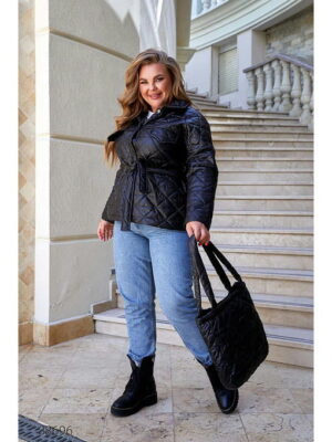 Куртка стёганная с сумкой