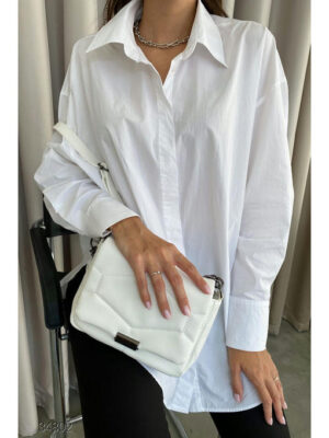 Стеганная сумка через плечо