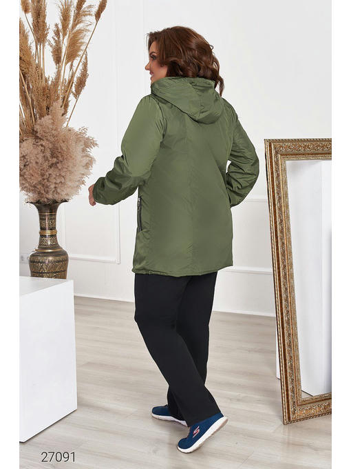 Куртка-ветровка с капюшоном — изображение 3