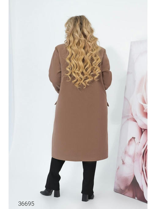 Кашемировое пальто на молнии — изображение 3