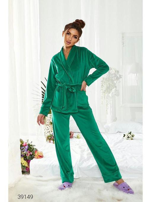 Женский домашний костюм из велюра — изображение 3