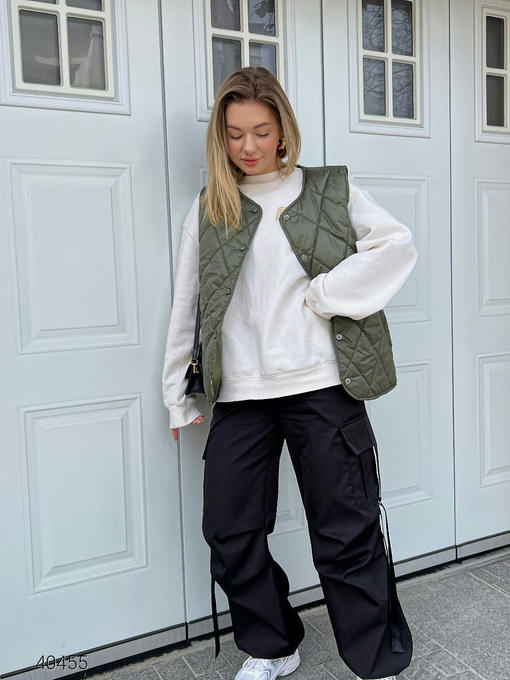 Штаны карго женские — изображение 10