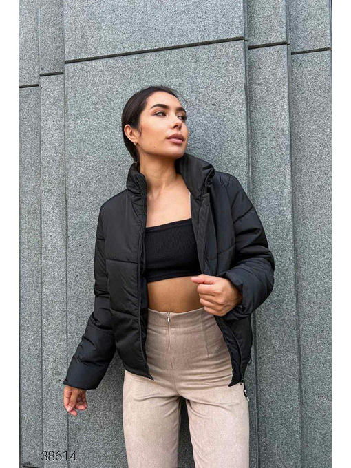 Куртка стеганая укороченная — изображение 2