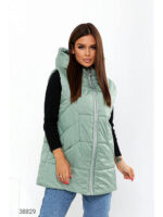 Жилет с капюшоном женский