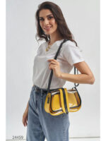 Прозрачная сумка на плечо с отстегивающимся клатчем