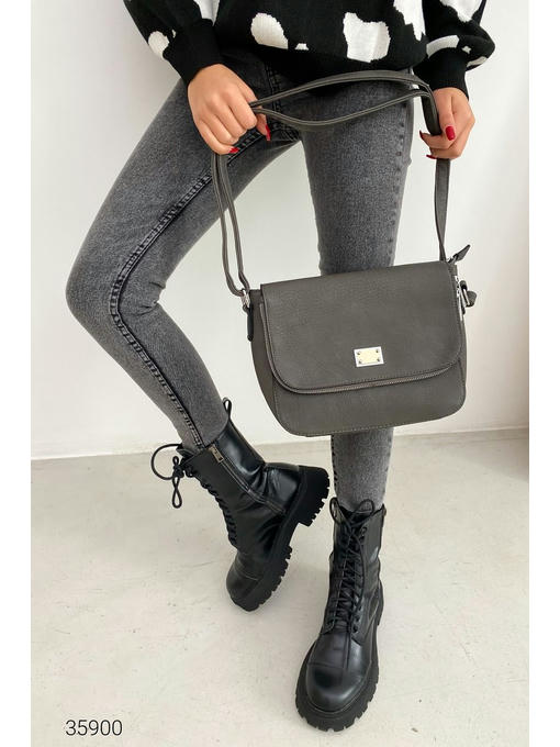 Сумка на плечо с откидным клапаном