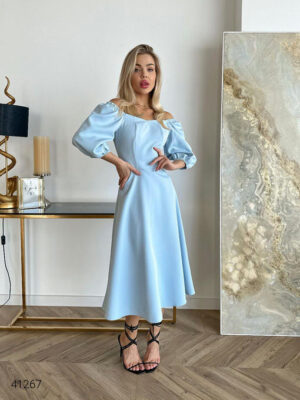 Платье длины миди