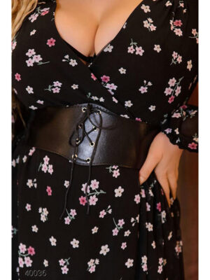 Пояс женский с застежками пряжками