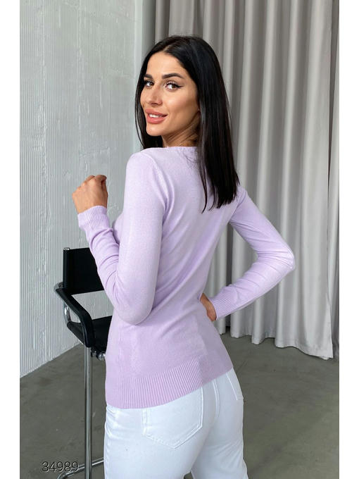 Джемпер с круглым вырезом — изображение 3