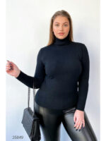 Водолазка с воротом с отворотом