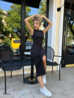 Женский костюм из топа и юбки