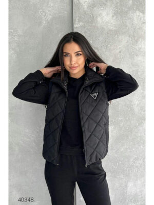 Жилет женский ромб