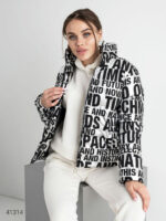 Куртка женская с буквами