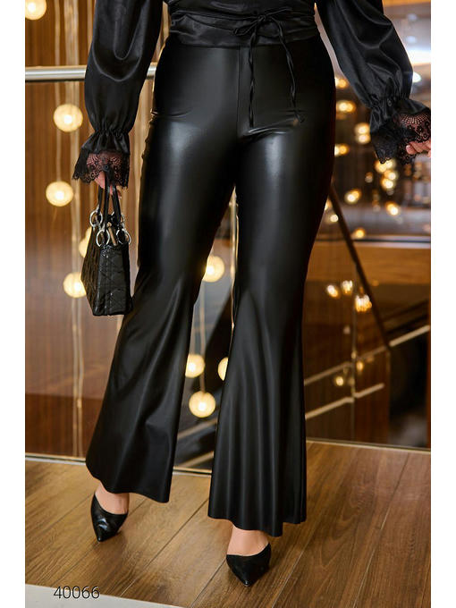 Брюки женские из экокожи — изображение 2