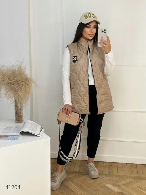 Жилет женский стеганый — изображение 2