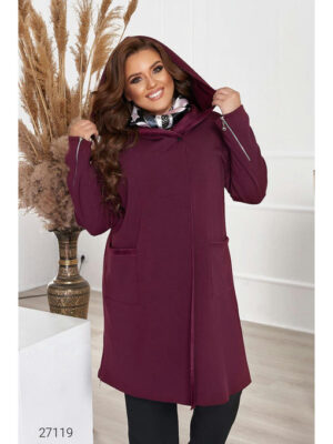 Кардиган с капюшоном