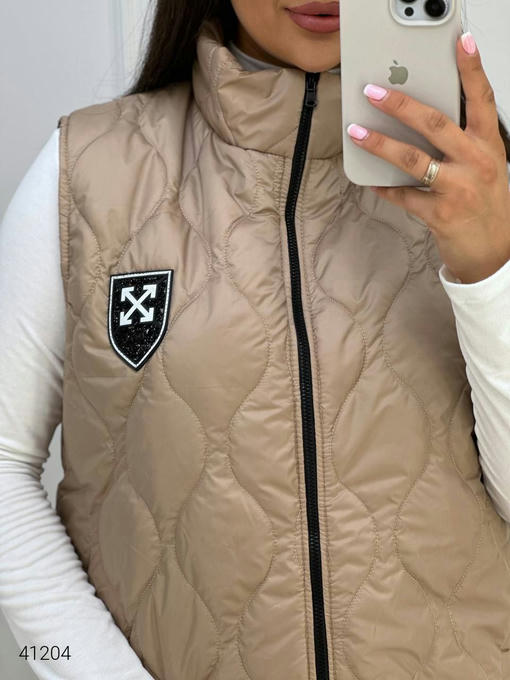 Жилет женский стеганый — изображение 4