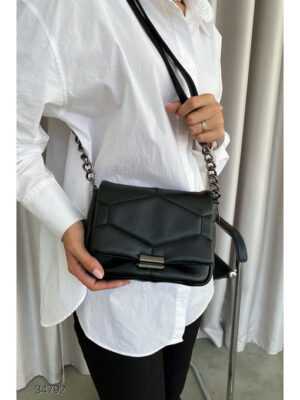 Стеганная сумка через плечо