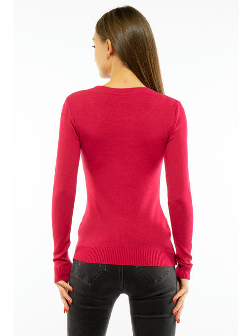 Джемпер женский однотонный — изображение 4