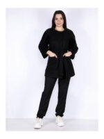 Полупальто женское черные