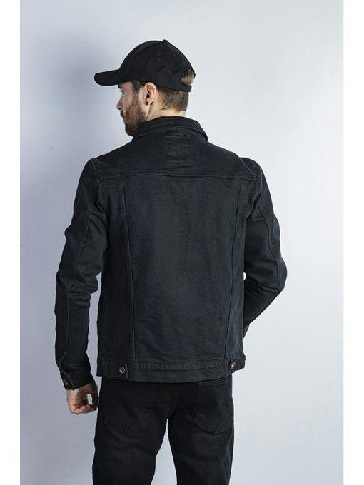 Куртка мужская черная — изображение 5