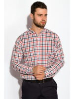 Рубашка в клетку с коротким рукавом