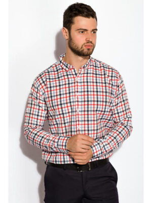 Рубашка в клетку с коротким рукавом