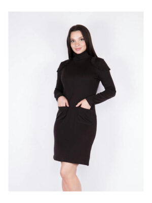 Платье темно-коричневое