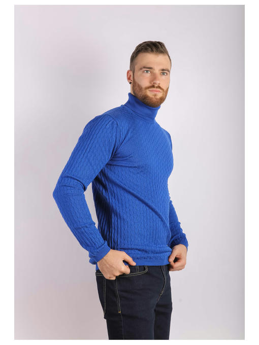 Гольф мужской цвет электрик — изображение 3