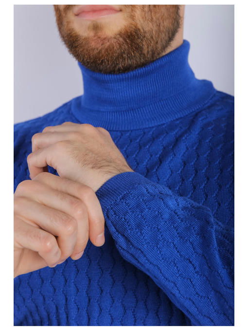 Гольф мужской цвет электрик — изображение 5