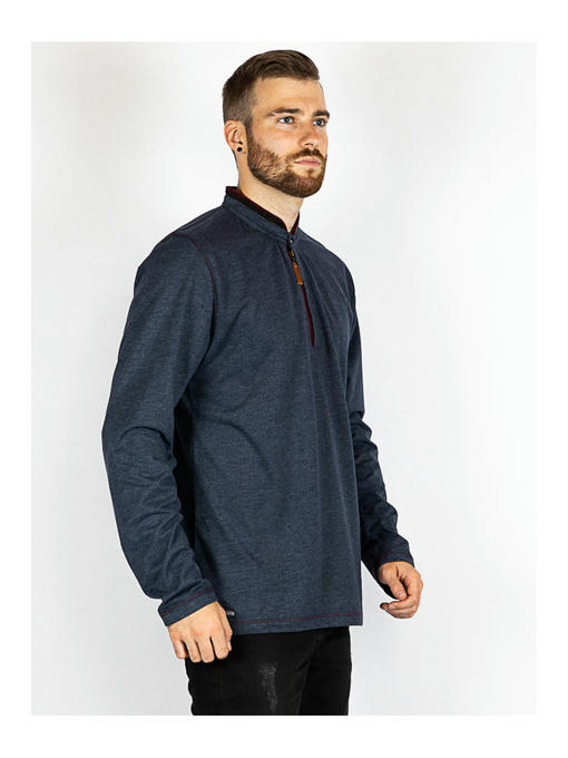 Батник мужской темно-синий — изображение 3