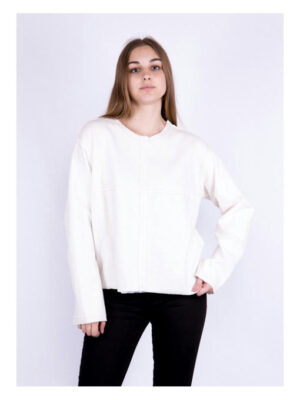 Джемпер женский молочный
