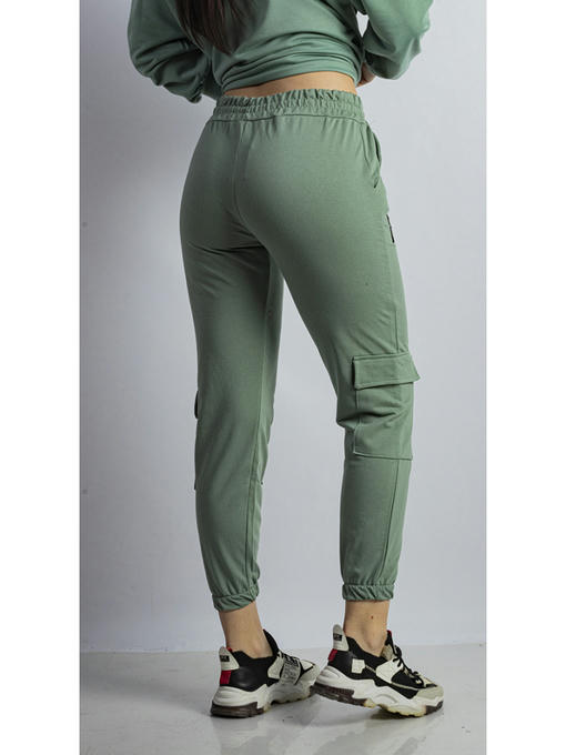 Брюки спортивные женские мятные — изображение 5