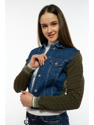 Куртка женская джинсовая