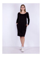 Платье темно-коричневое