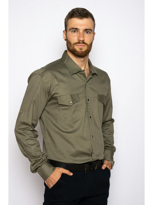 Рубашка с длинными рукавами