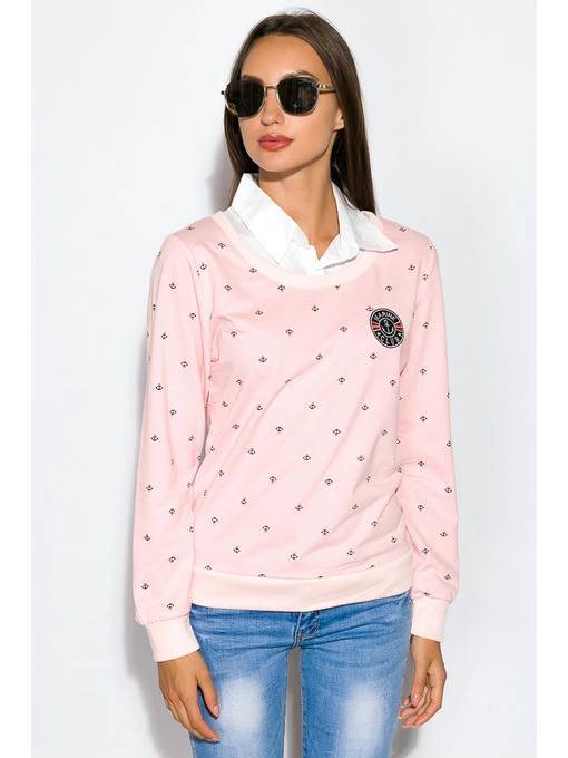 Джемпер-обманка женский — изображение 7