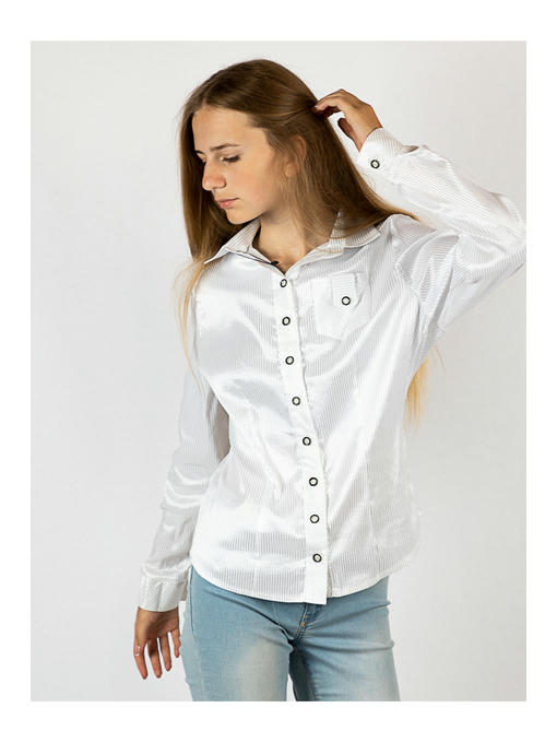 Рубашка женская белая — изображение 3