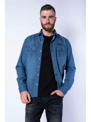 Рубашка с потертостями