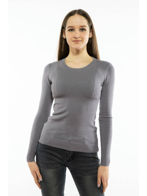 Джемпер женский однотонный — изображение 11