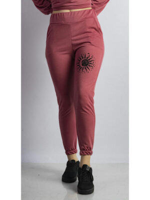 Брюки спортивные женские пудровые