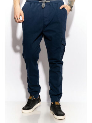 Брюки карго однотонные